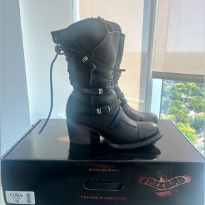 Freebird Black Cora Boots 10
